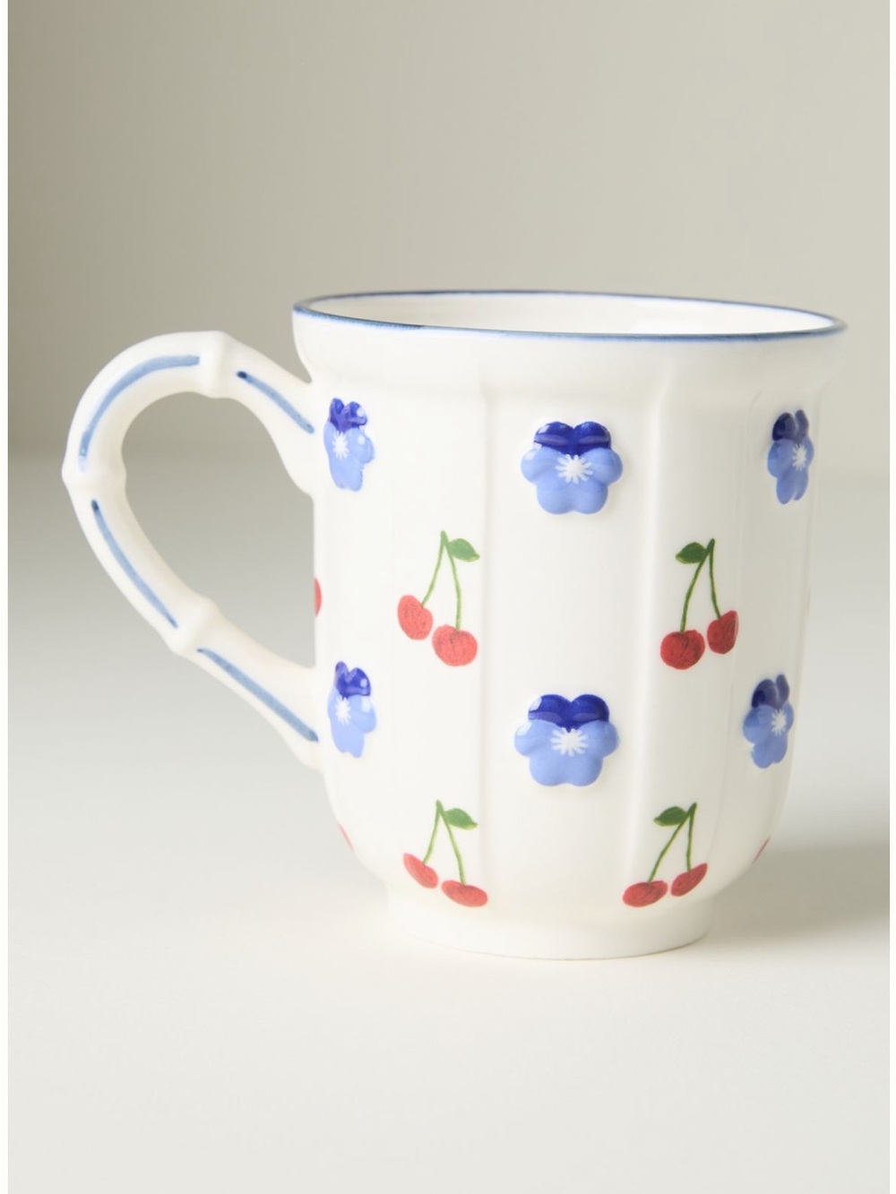 Anthopologie Tilly Cherry Mug